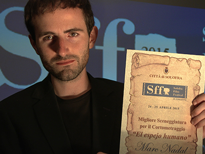 Premio Mejor Guión en el festival internacional XI Solofra Film Festival